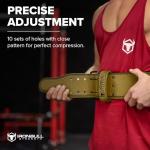 Iron Bull Strength 10mm Powerlifting Belt - Green