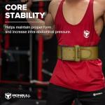 Iron Bull Strength 10mm Powerlifting Belt - Green