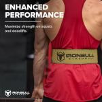 Iron Bull Strength 10mm Powerlifting Belt - Green