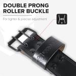 Premium 4" Wide 7mm Leather Weight Lifting Belt