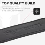 Premium 4" Wide 7mm Leather Weight Lifting Belt