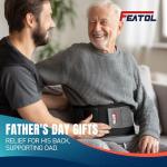 FEATOL 4XL Lumbar Support Belt for Heavy Lifting