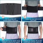 FEATOL 4XL Lumbar Support Belt for Heavy Lifting