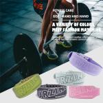 Padded 9mm Leather Weightlifting Belt for All