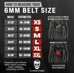 Gymreapers 6MM Leather Weightlifting Power Belt