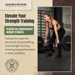 Dominion Leather Weight Lifting Belt for Powerlifting