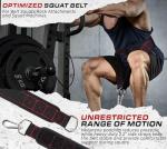 Belt Squat Rack Attachment with Padded Support