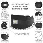 Dip Belt with Chain for Weightlifting and Pull-Ups