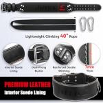 Jaffick Leather Weightlifting and Dip Belt Combo