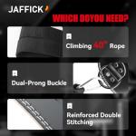 Jaffick Leather Weightlifting and Dip Belt Combo
