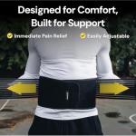 BraceUP Adjustable Back Support Brace for Pain Relief