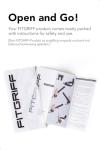 Fitgriff® Padded Weightlifting Wrist Straps