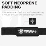 Padded Weightlifting Wrist Straps for All Workouts