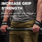 Padded Weightlifting Wrist Straps for All Workouts