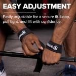 Padded Weightlifting Wrist Straps for All Workouts