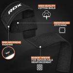 RDX Heavy Duty Weightlifting Lifting Straps