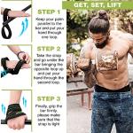 RDX Anti-Slip Figure 8 Weightlifting Straps