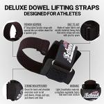 Schiek Sports Powerlifting Straps 1000-DLS