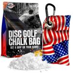Disc Golf Chalk Bag with Carabiner Attachment