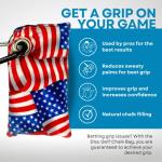 Disc Golf Chalk Bag with Carabiner Attachment