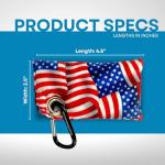 Disc Golf Chalk Bag with Carabiner Attachment