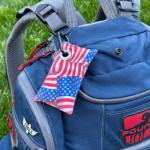 Disc Golf Chalk Bag with Carabiner Attachment