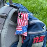 Disc Golf Chalk Bag with Carabiner Attachment