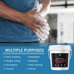 1 lb Gym Chalk Bucket for Weight Lifting & Climbing