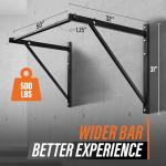 Yes4All Wall Mounted Pull Up Bar - Multi-Grip