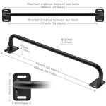 Heavy Duty Wall Mount Pull Up Bar with Hooks