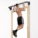 Heavy Duty Wall Mount Pull Up Bar with Hooks