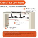 Adjustable Doorway Pull Up Bar for Home Gym
