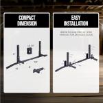 AmStaff Ceiling Mounted Pull Up Bar - Heavy Duty