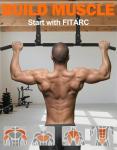 Fitarc Heavy Duty Ceiling Mount Pull Up Bar