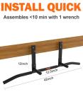 Fitarc Heavy Duty Ceiling Mount Pull Up Bar
