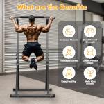 Foldable Free Standing Pull Up Bar Power Tower