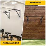 Adjustable Wall Mounted Pull Up Bar 500LBS Capacity