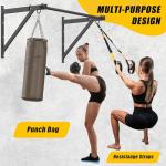 Adjustable Wall Mounted Pull Up Bar 500LBS Capacity