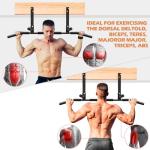 ATENTO Heavy Duty Ceiling Mount Pull Up Bar