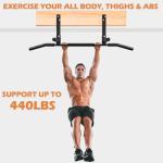 ATENTO Heavy Duty Ceiling Mount Pull Up Bar