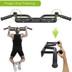 Heavy Duty Wall Mounted Pull Up Bar