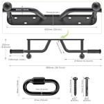 Heavy Duty Wall Mounted Pull Up Bar
