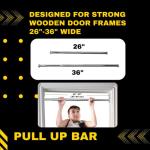 DreamGYM Doorway Pull-Up and Chin-Up Bar
