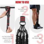 Heavy Duty Pull Up Assistance Bands 260lbs