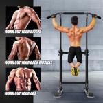 Soges Power Tower: Adjustable Pull Up & Dip Station