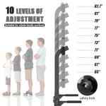 Soges Power Tower: Adjustable Pull Up & Dip Station