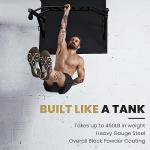 LIONSCOOL Wall Mounted Pull Up Bar with Pulley