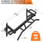 Heavy Duty Pull-Up Bar for Home Gym
