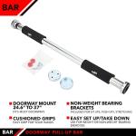 JFIT Deluxe Multi-Exercise Pull-Up Bar with Comfort Grips