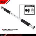 JFIT Deluxe Multi-Exercise Pull-Up Bar with Comfort Grips